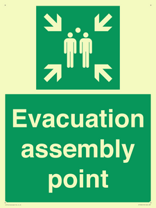 Evacuation assembly point